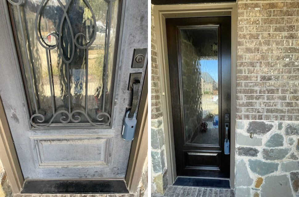 Richly Stained Expert Door Restaining and Refinishing Services